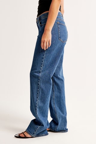Jeans Baggy - Donkerblauw