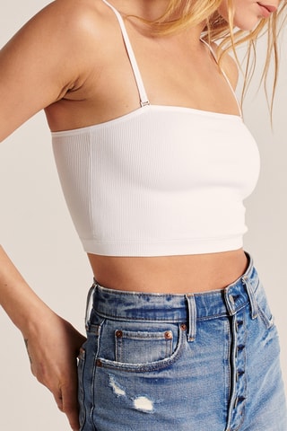 Crop top - Blanc