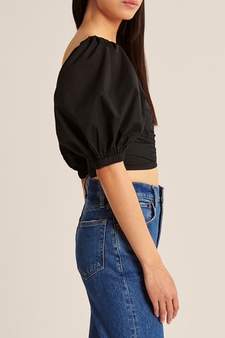 Crop Top - Zwart