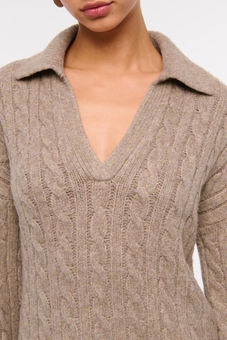 Trui-jurk - Taupe
