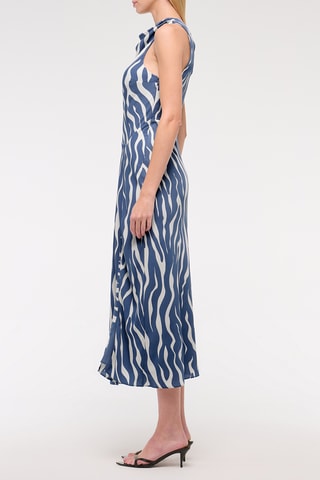 Midi-jurk - Marineblauw