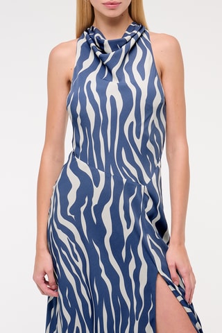 Midi-jurk - Marineblauw