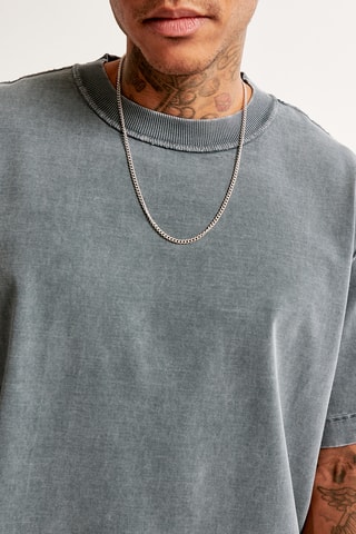 T-shirt Oversized - Marineblauw