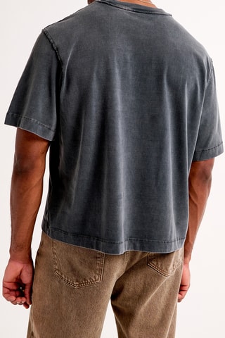 T-shirt Oversized - Marineblauw