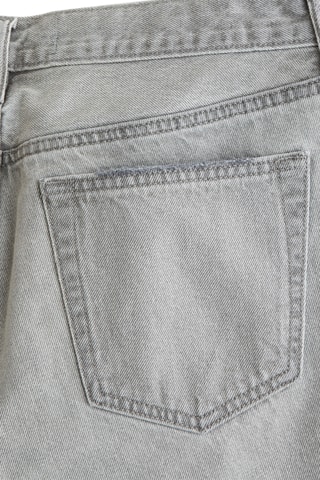 Spijkershort Loose - Lichtgrijs 