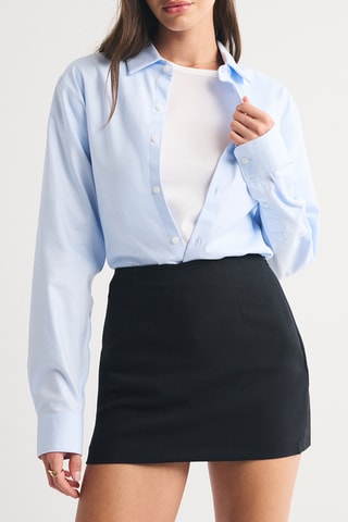 Minirok Hoge Taille - Zwart