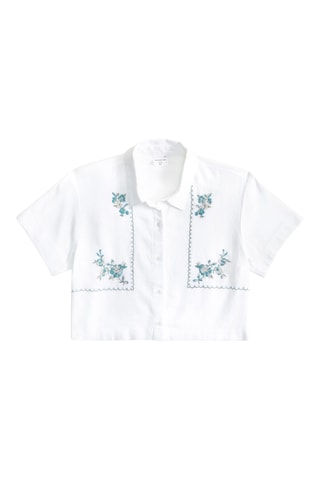 Linnen Blouse - Wit