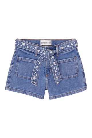 Spijkershort Relaxed Fit - Blauw