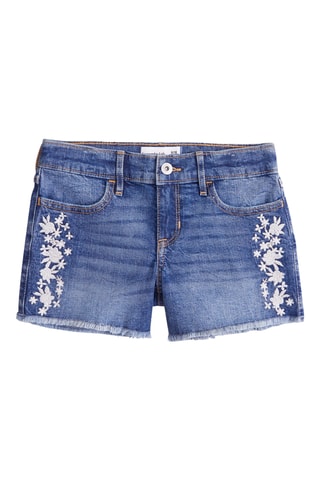 Spijkershort Relaxed Fit - Blauw