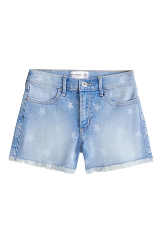 Spijkershort Relaxed Fit - Blauw