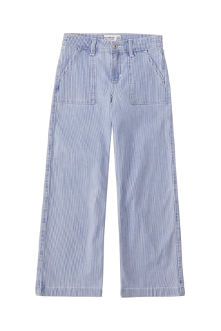 Broek Wide Legs - Lichtblauw