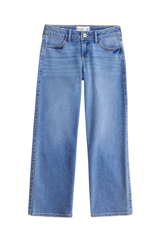 Jeans wide legs - Lichtblauw