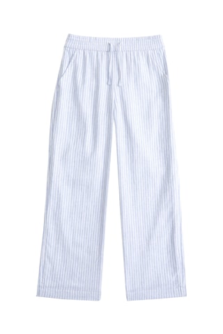 Linnen Broek - Turquoise