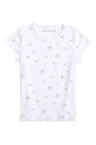 T-shirt - Crèmekleurig