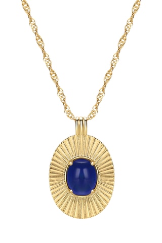 Colar Alchemist Mega Sun - Banhado a ouro amarelo