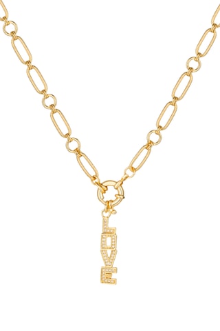 Colar Big Love - Banhado a ouro amarelo