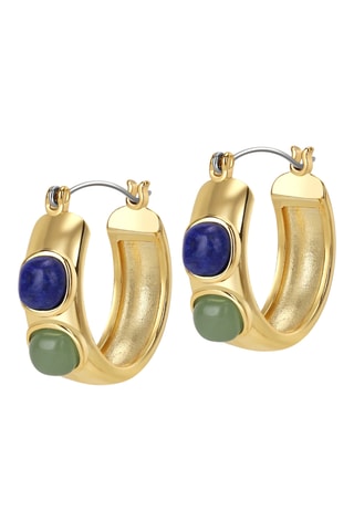 Argolas Moonbeam Magic - Banhado a ouro amarelo