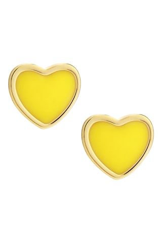 Brincos Electric Love - Banhado a ouro amarelo