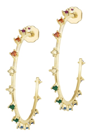 Argolas Istanbul - Banhado a ouro amarelo