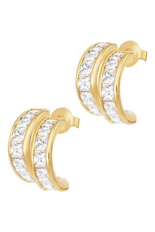 Brincos Fire and Ice - Banhado a ouro amarelo