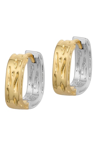 Argolas Dvita - Banhado a ouro amarelo