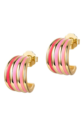 Argolas The Aurora - Banhado a ouro amarelo