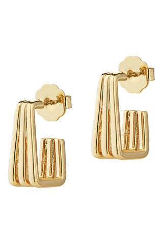 Brincos The St Thomas - Banhado a ouro amarelo
