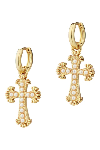 Argolas The Vivienne - Banhado a ouro amarelo