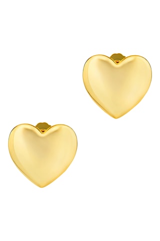 Brincos Forever Cupid - Banhado a ouro amarelo