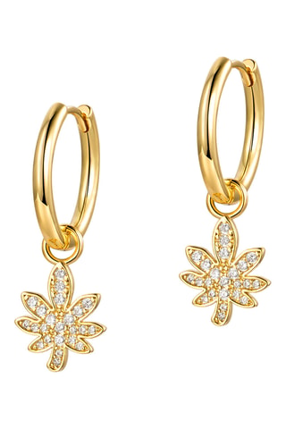 Argolas High Life - Banhado a ouro amarelo