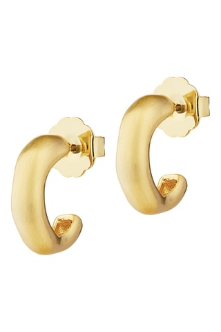 Argolas Golden Mini - Banhado a ouro amarelo