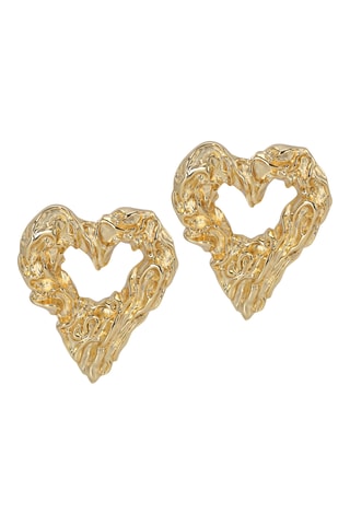 Brincos The Aveline - Banhado a ouro amarelo