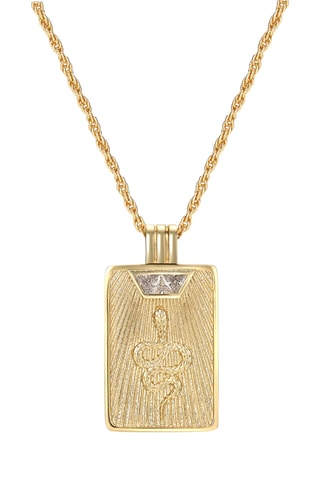Colar Sacred Shine - Banhado a ouro amarelo