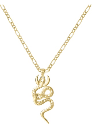 Colar Kundalini Awakening - Banhado a ouro amarelo