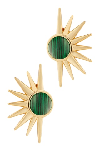 Boucles d’oreilles Mystical Sun - Plaqué or jaune