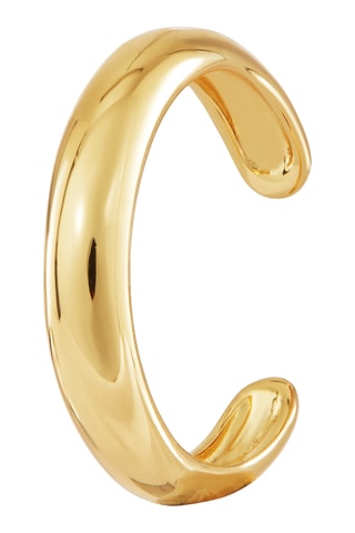 Earcuff The Cabo - Banhado a ouro amarelo