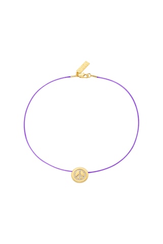 Colar Peace And Harmony - Banhado a ouro amarelo