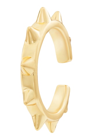 Earcuff The Hamptons - Banhado a ouro amarelo