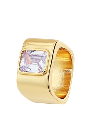 Anel The cape Town - Banhado a ouro amarelo