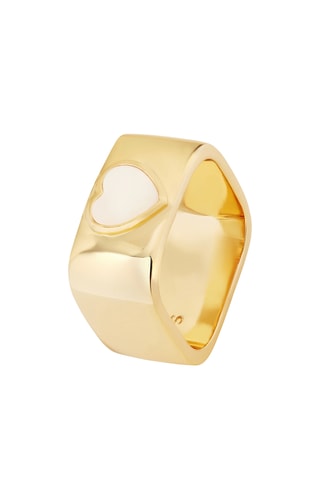 Anel Amalfi Coast - Banhado a ouro amarelo