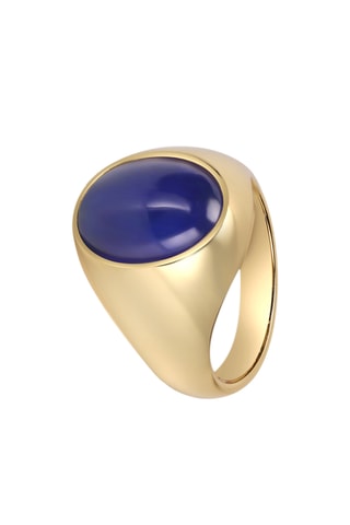 Anel Alchemist Wisdom - Banhado a ouro amarelo