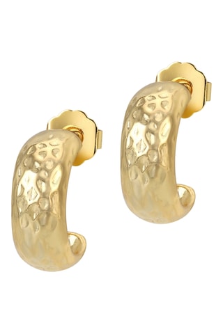 Créoles Simply Golden - Plaqué or jaune