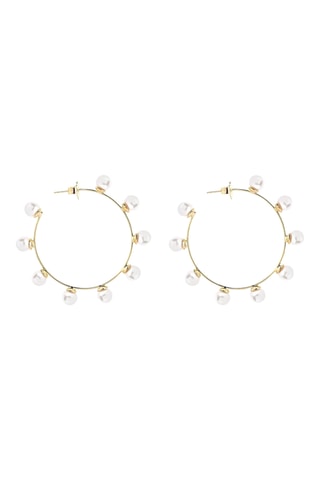 Créoles Halo - Plaqué or jaune