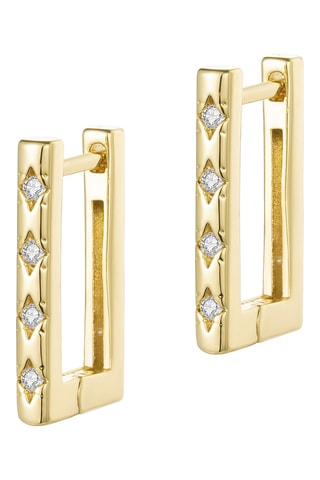 Argolas Radiant Rings - Banhado a ouro amarelo