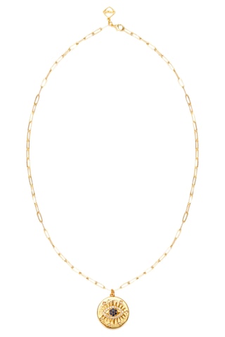 Colar The Solar Medallion - Banhado a ouro amarelo