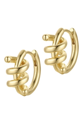 Créoles Twinkle Bright - Plaqué or jaune