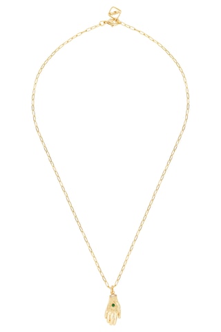 Colar Hand of Protection - Banhado a ouro amarelo
