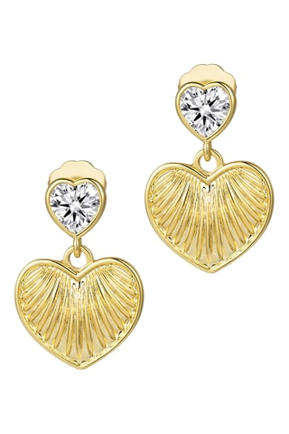 Brincos Rays Of Love - Banhado a ouro amarelo
