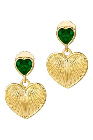 Brincos Rays Of Love - Banhado a ouro amarelo