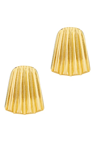 Brincos The Brooke - Banhado a ouro amarelo